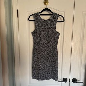 H&M Blue and White Short Dress